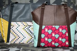 Lexa und Lexa Big Hansedelli Businessbag Weekender nähen Wickeltasche Schnittmuster