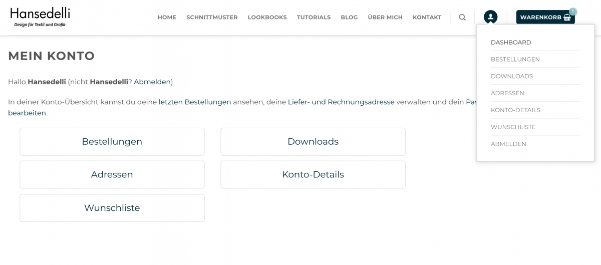 Mein_Konto_Website_Hansedelli