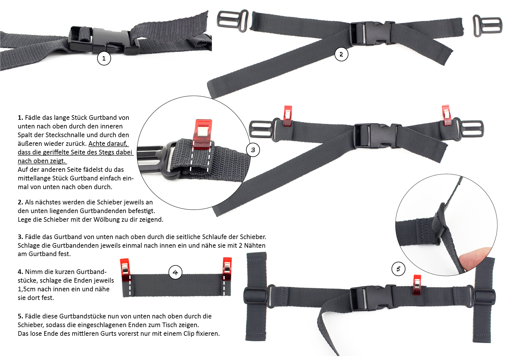 Verstellbarer Schultergurt Für Taschen - 75-135 Cm Nylon Gurt Mit Haken