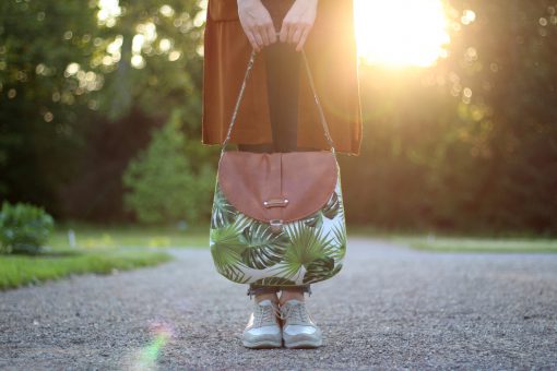 Mappenschloss befestigen Bohania Hansedelli bohobag nähen Schnittmuster Tasche ethno Sommertasche