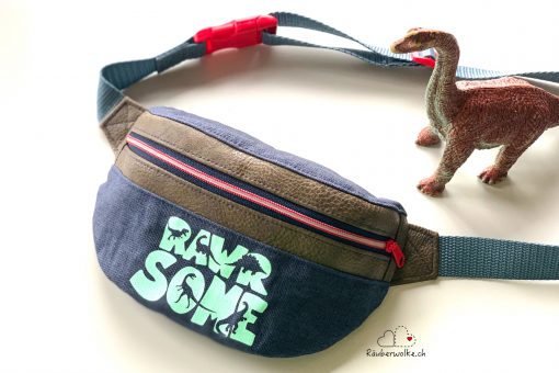 Bauchtasche Dino rawrsome Hansedelli