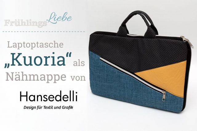 Nähvideo Kuoria Laptoptasche Nähmappe Hansedelli